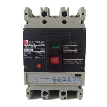 常熟CM3E系列电子式塑壳断路器CM3E-100M/300 32A 3P/4P